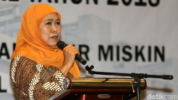 Usai dari Mensos Khofifah kini menjadi Gubernur Jawa Timur