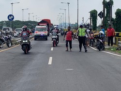 Pemotor di Mojokerto Tewas Usai Tabrak Pantat Truk