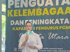 Di Kantor NU Jakut, M Taufik Minta Airin Didoakan Bisa Pimpin Jakarta Di Kantor NU Jakut, M Taufik Minta Airin Didoakan Bisa Pimpin Jakarta