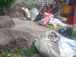 Legenda Batu Pandawa Lima di TPA Troketon Klaten, Konon Tak Bisa Dipindah