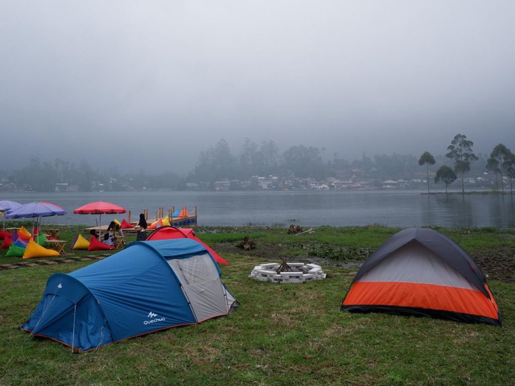 Cileunca Land, Wisata Baru Pangalengan Bisa Camping di Pinggir Danau