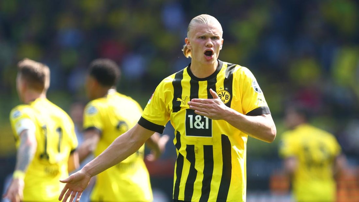 Erling Haaland gabung Manchester City musim panas ini. (Foto: Lars Baron/Getty Images)