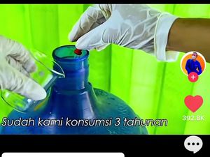 Ini Tampilan Air Galon dan Air Zamzam Jika Dilihat Lewat Mikroskop