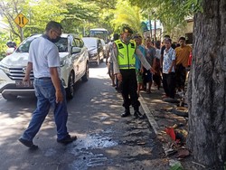 Pemotor di Buleleng Tewas di TKP Seusai Tabrak Pohon Asam