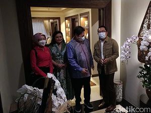 Ridwan Kamil Kunjungi Kediaman Dinas Airlangga Hartarto, Ada Apa?