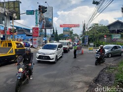 Arus Lalin Lembang Ramai Lancar di Akhir Libur Panjang