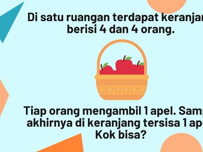 Teka-teki Ini Menguji IQ, Apakah Kamu Bisa Memecahkan Masalah Logika Ini?