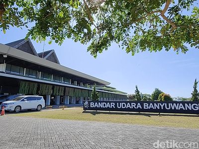 Potret Bandara Banyuwangi yang Menang Penghargaan Arsitektur Dunia