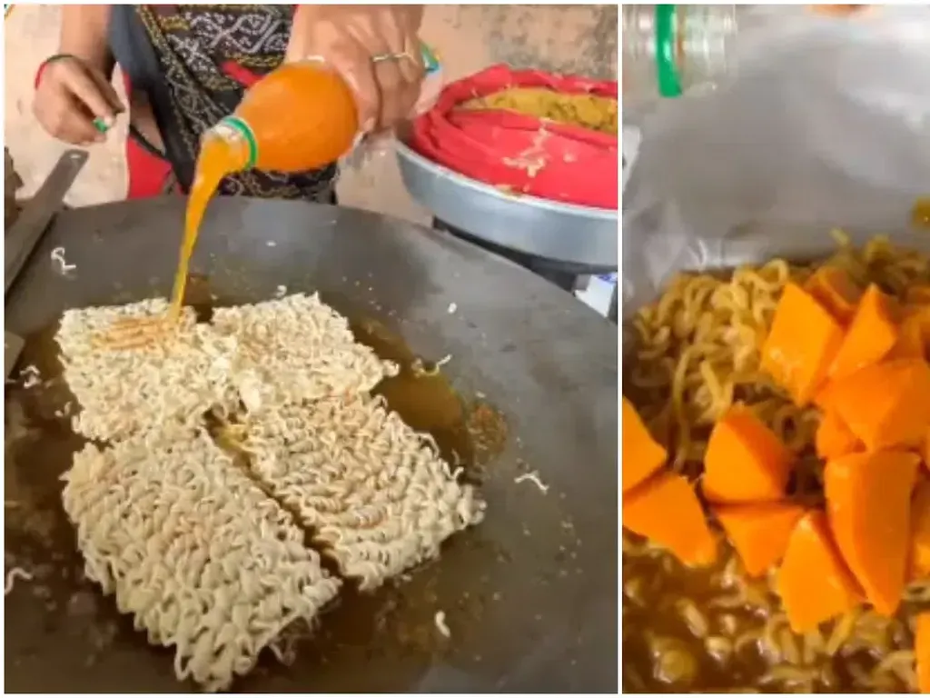 Banjir Kritik! Mie Instan di India Kini Dimasak Pakai Jus dan Topping Buah Mangga Banjir Kritik! Mie Instan di India Kini Dimasak Pakai Jus dan Topping Buah Mangga
