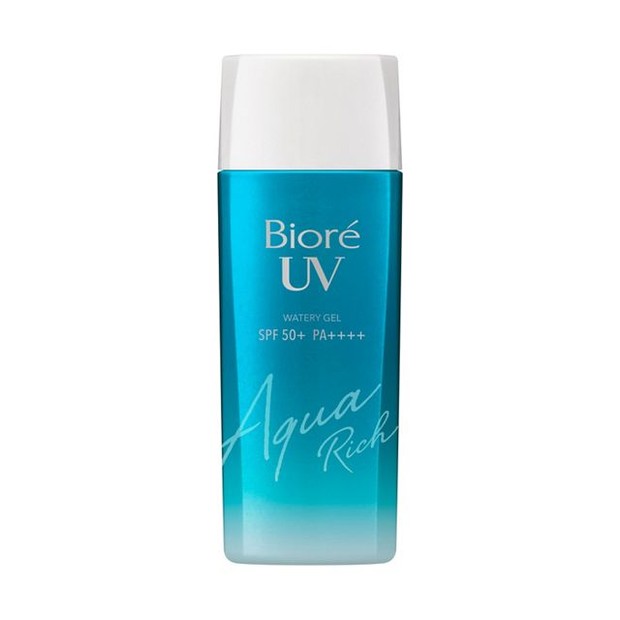 Biore UV Aqua Rich Watery Gel Sunscreen/Foto: kao.com Wajib Pakai Sunscreen! Ini Deretan Sunscreen Berukuran Jumbo Untuk Kamu yang Aktif Setiap Hari