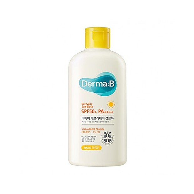 Derma:B Everyday Sun Block/Foto: stylekorean.com Wajib Pakai Sunscreen! Ini Deretan Sunscreen Berukuran Jumbo Untuk Kamu yang Aktif Setiap Hari
