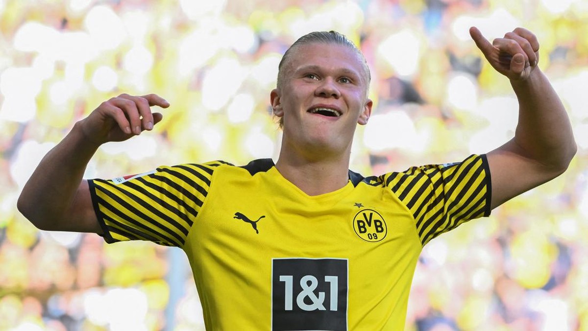 Erling Haaland. (Foto: AFP via Getty Images/INA FASSBENDER)