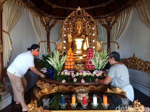 Gelar Perayaan Waisak, Vihara Buddha Guna Bali Terapkan Prokes Ketat Gelar Perayaan Waisak, Vihara Buddha Guna Bali Terapkan Prokes Ketat
