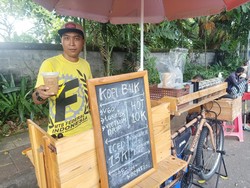 Kisah Inspirasi Gung Kris, Gabungkan Hobi Gowes-Ngopi Jadi Usaha