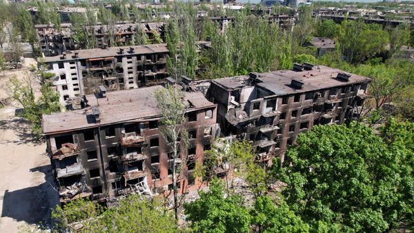 Kondisi Kota Mariupol yang Hancur Lebur, Seperti Kota Hantu