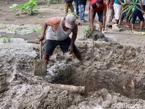 Pemakaman Jenazah Korban Kecelakaan Tol Mojokerto Sudah Disiapkan
