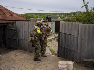 Gigih Pasukan Ukraina Pukul Mundur Rusia di Kharkiv