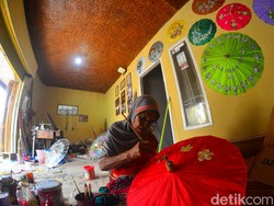 Gara-gara Ini Bisnis Payung Geulis Tasikmalaya Sulit Ngebut