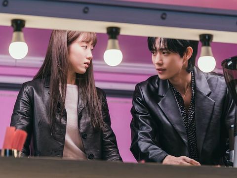 Lee Sung Kyung dan Kim Young Dae di Shooting Stars