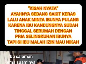 Viral Istri Minta Izin Nikah Lagi dengan Selingkuhan Saat Suami Sakit Keras