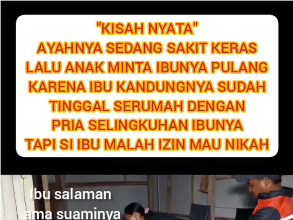 Viral Istri Minta Izin Nikah Lagi dengan Selingkuhan Saat Suami Sakit Keras Viral Istri Minta Izin Nikah Lagi dengan Selingkuhan Saat Suami Sakit Keras