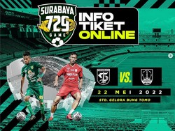 Tiket Persebaya Vs Persis Solo Mulai Dijual Secara Online