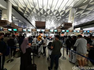 Long Weekend, Bandara Soetta Ramai Sejak Dini Hari Long Weekend, Bandara Soetta Ramai Sejak Dini Hari
