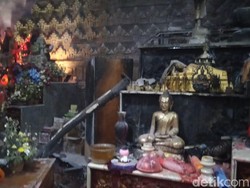 Vihara Girinaga Makassar Kebakaran Usai Ibadah Waisak
