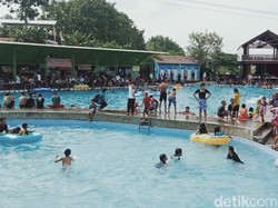 Libur Waisak, Objek Wisata Air Klaten Diserbu Wisatawan-Lalu Lintas Padat