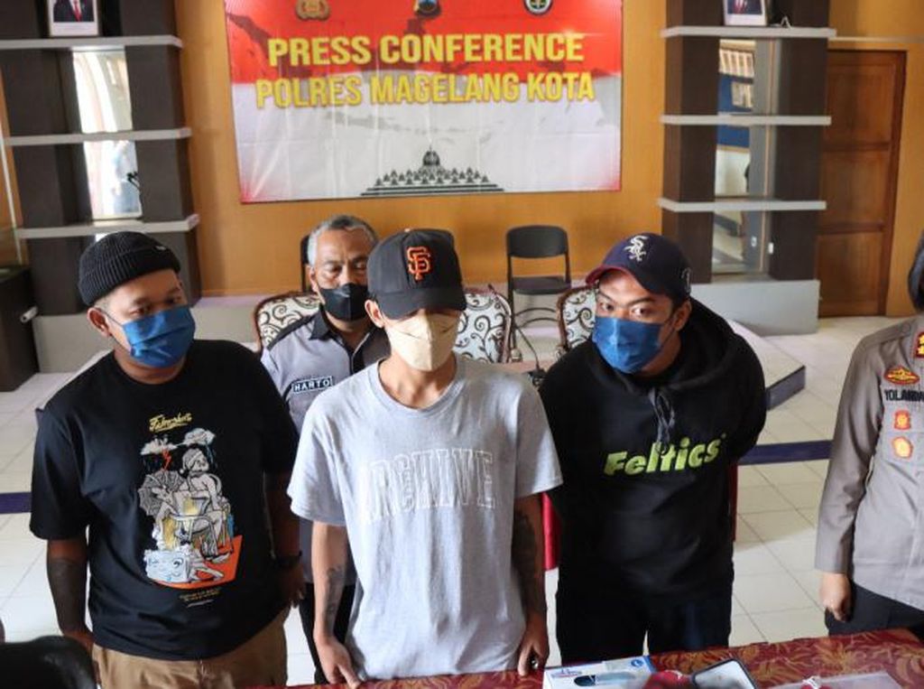3 Pelaku Vandalisme Pablo Bagor Kemo di Menowo Magelang Ditangkap!
