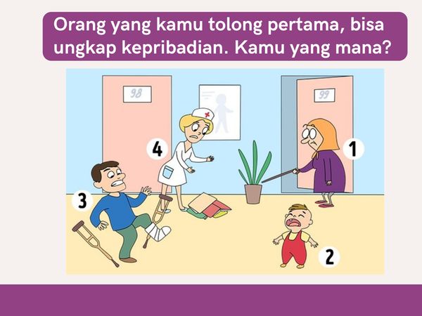 Siapa Yang Akan Kamu Tolong? Jawaban Kamu Ungkap Kepribadian Kamu