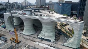 China Lagi Bikin Tempat Parkir Masa Depan, Begini Wujudnya