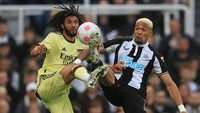 Arsenal tumbang 0-2 saat bertandang ke markas Newcastle United pada laga lanjutan Liga Inggris, Selasa (17/5/2022) dini hari WIB. Reuters/Lee Smith