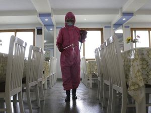 Potret Kehidupan di Pyongyang Usai Korea Utara Diamuk Covid-19 Potret Kehidupan di Pyongyang Usai Korea Utara Diamuk Covid-19