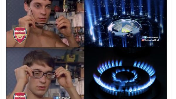 Meme Arsenal Gagal Maning Masuk Liga Champions