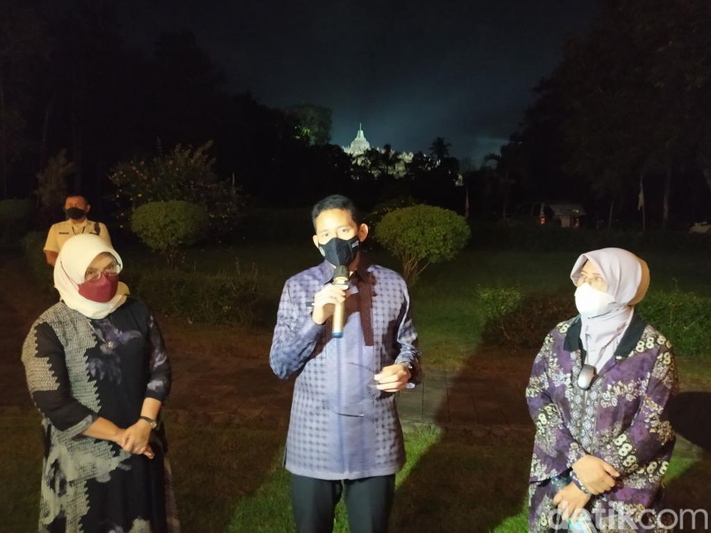 Hotel di Sekitar Borobudur Penuh, Sandiaga Nginep di Balkondes Hotel di Sekitar Borobudur Penuh, Sandiaga Nginep di Balkondes