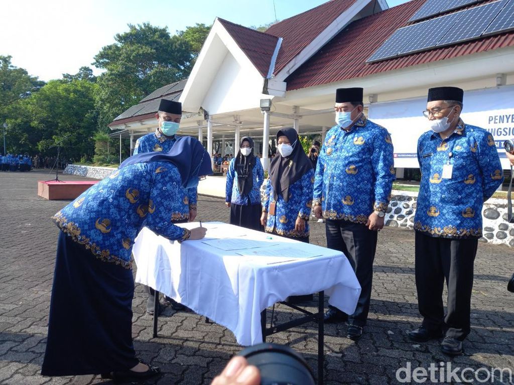 270 CPNS dan 1.701 PPPK Pemprov Sulsel Terima SK, Ada Honorer Sudah 26 Tahun 270 CPNS dan 1.701 PPPK Pemprov Sulsel Terima SK, Ada Honorer Sudah 26 Tahun