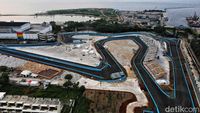 Penampakan Terkini Sirkuit Formula E dari Udara