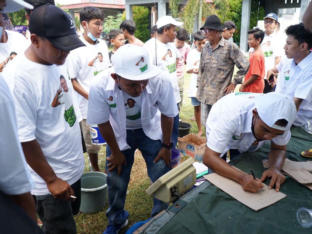 Relawan Pendukung Sandiaga Uno Gelar Lomba di Kabupaten Pati