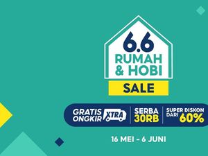 Berburu Perlengkapan Rumah dan Hobi di Shopee 6.6 Sale, Banyak Promo!