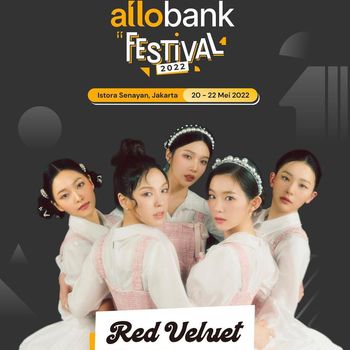Red Velvet akan tampil di Allo Bank Festival 2022