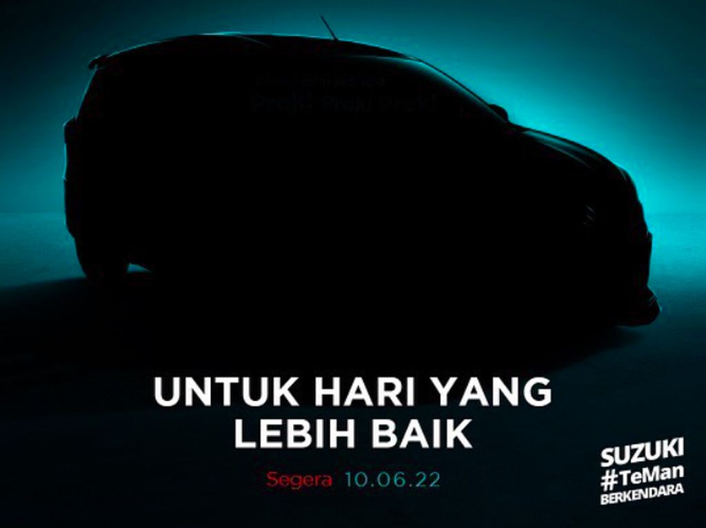 Suzuki Tebar Teaser Mobil Baru, Ertiga Hybrid Masuk Indonesia?