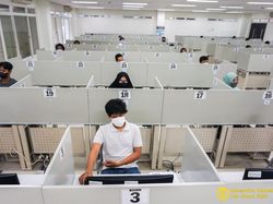Intip Suasana UTBK SBMPTN 2022: Unpad, UI, UGM, IPB, Unair, dan ITS