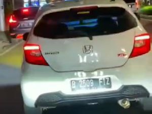 Viral Brio Pakai Strobo Terobos Macet di Kota Malang Viral Brio Pakai Strobo Terobos Macet di Kota Malang