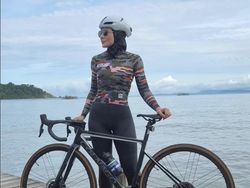 Sambil Gowes, Wulan Guritno Terpesona Keindahan Aceh