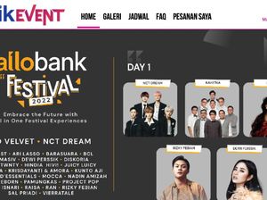 Permohonan Maaf detikEvent Atas Penjualan Tiket Allo Bank Festival 2022