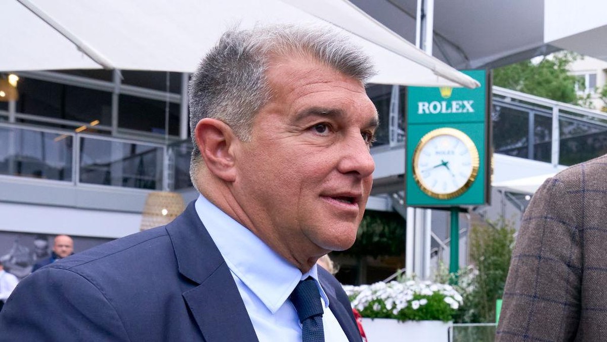 Presiden Barcelona, Joan Laporta. (Foto: Getty Images/Quality Sport Images)