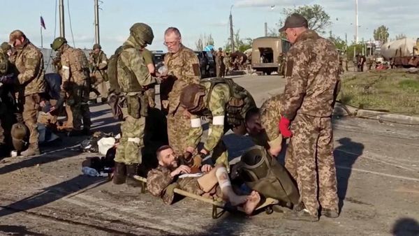 Kondisi Pasukan Ukraina yang Diklaim Rusia Menyerah di Azovstal