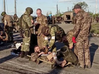 Kondisi Pasukan Ukraina yang Diklaim Rusia Menyerah di Azovstal