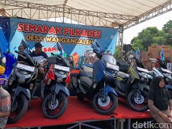 Unik! Pilkades Wangandalem Brebes, Calon yang Kalah Dapat Hadiah Motor